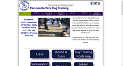 Desktop Screenshot of personablepets.com